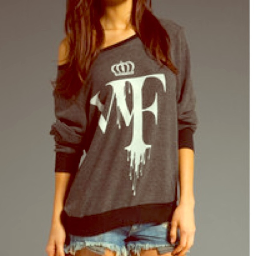 Wildfox Logo Baggy Beach Jumper